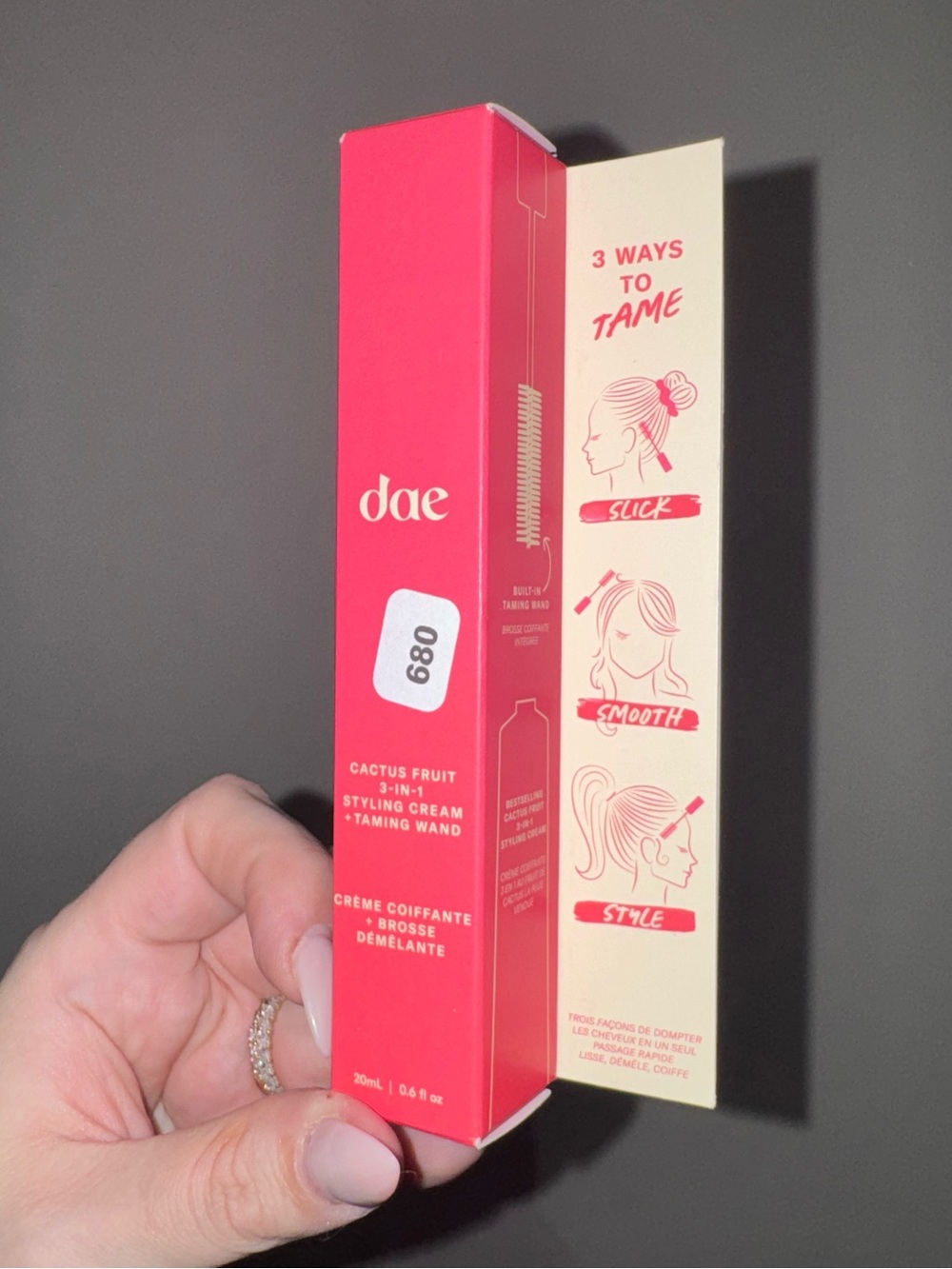 Dae Cactus Fruit 3-in-1 Styling Cream + Taming Wand